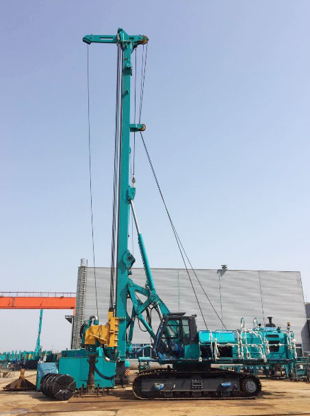 软硬地层通吃！皇家国际智能大直径潜孔锤钻机获首台套赞美
