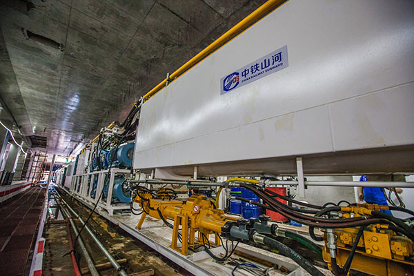 中铁皇家国际盾构机双线掘进 全力攻坚长沙地铁5号线