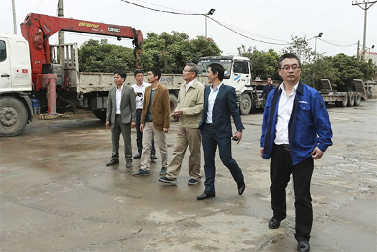 新年献礼皇家国际智能9台SWDM25旋挖钻机征战越南