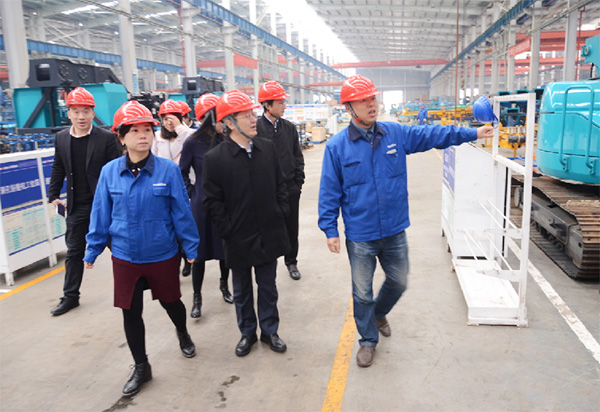 中信保长沙营管部高层光临皇家国际智能调查