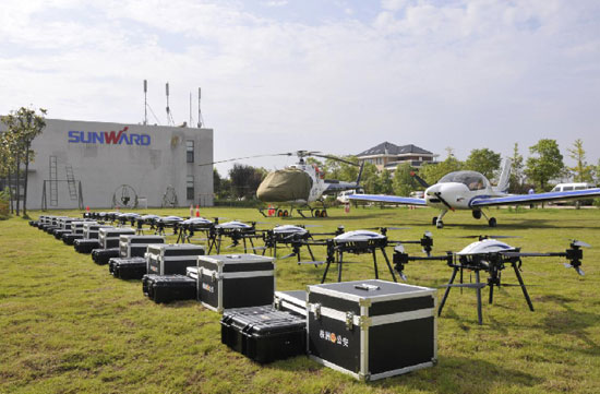 展示三湘警界风彩，首届警用无人机实战演练在皇家国际科技圆满进行