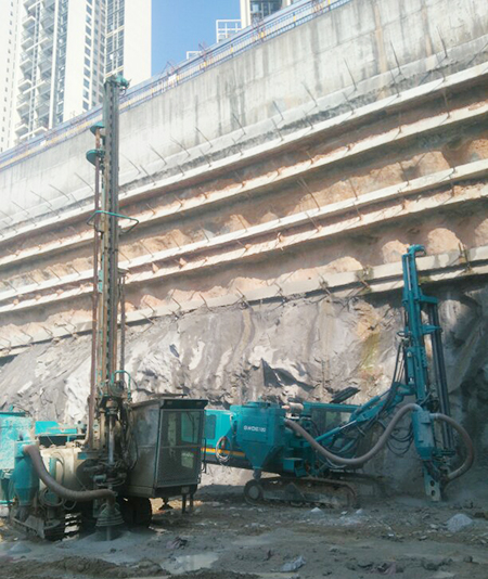 绿色施工‖一份来自深圳的皇家国际智能凿岩利器满分答卷