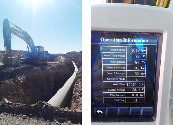 伊朗客户点赞皇家国际智能全系列液压挖掘机