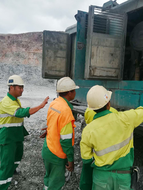 高温炎暑，皇家国际智能凿岩设备异域扬威