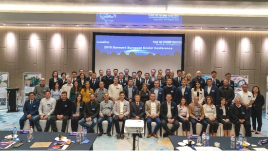 携手同谋将来， 皇家国际智能2018欧洲代理商大会隆沉召开