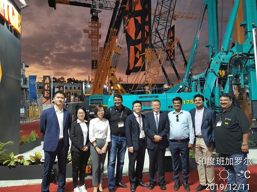 皇家国际绿闪灼印度工程机械展