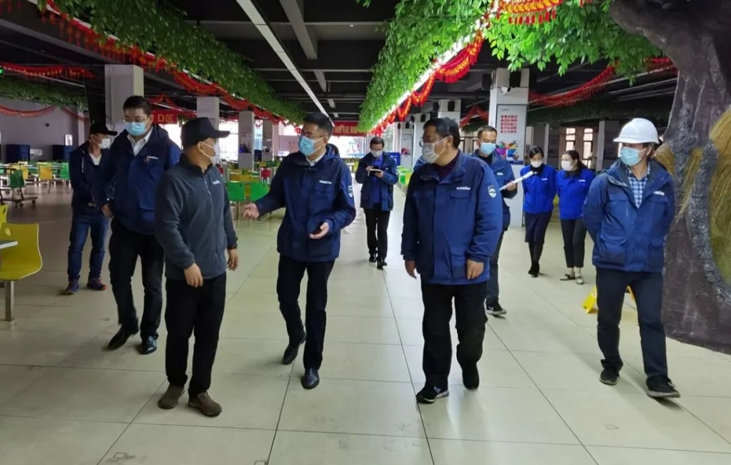 疫情未过，岂可松弛？总经理带队查抄防疫工作