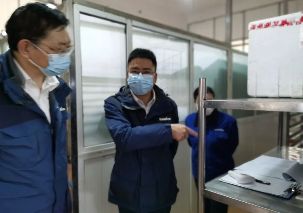 疫情未过，岂可松弛？总经理带队查抄防疫工作