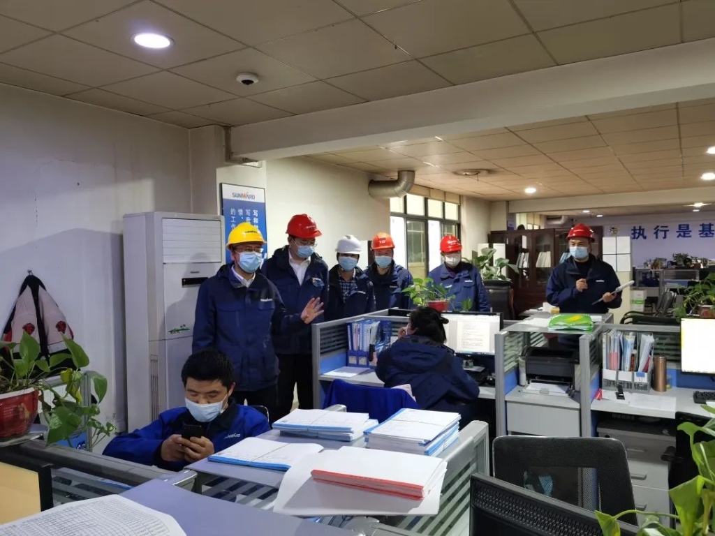 疫情未过，岂可松弛？总经理带队查抄防疫工作