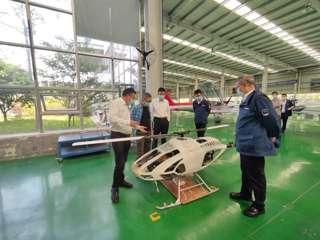 广州工控总经理张伟涛调研皇家国际航空