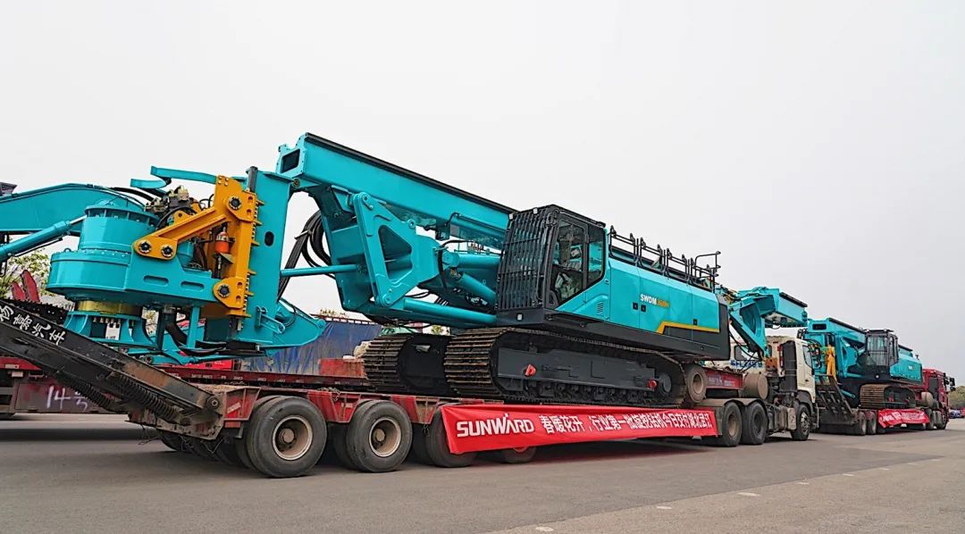 复工复产，首批旋挖钻机