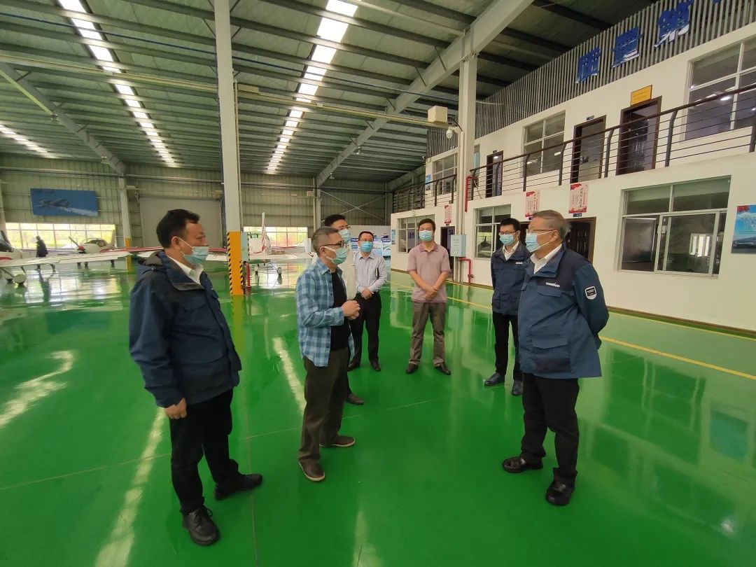 广州工控总经理张伟涛调研皇家国际航空