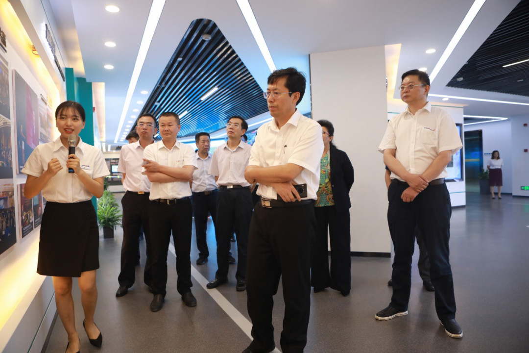 岳阳市委书记王一鸥带队调研皇家国际智能