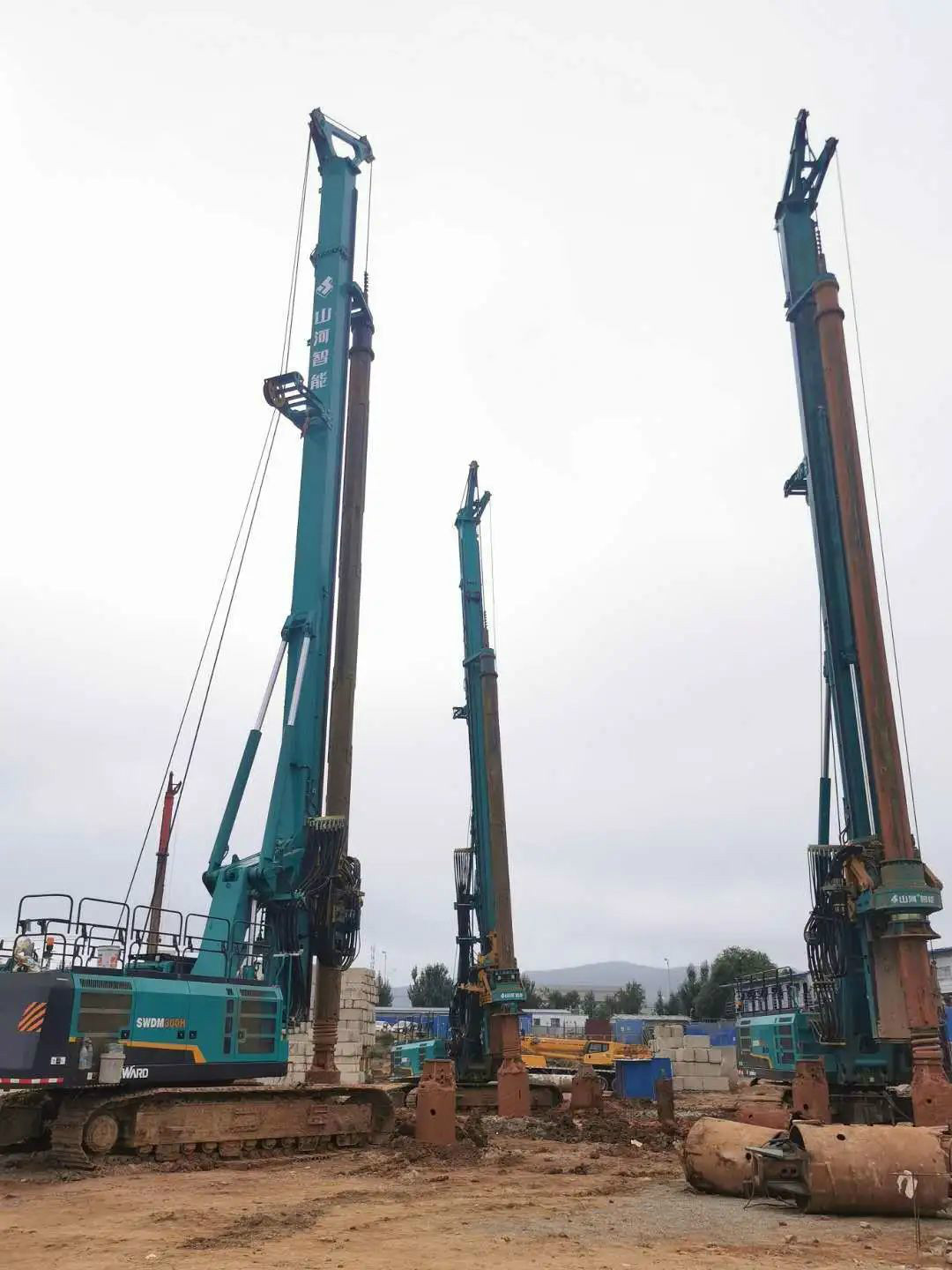 效能两倍于敌手！皇家国际智能旋挖钻机大连扬威名