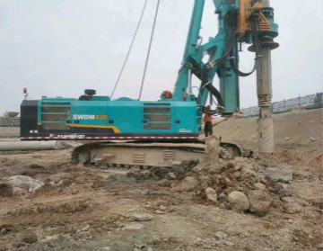 效能两倍于敌手！皇家国际智能旋挖钻机大连扬威名