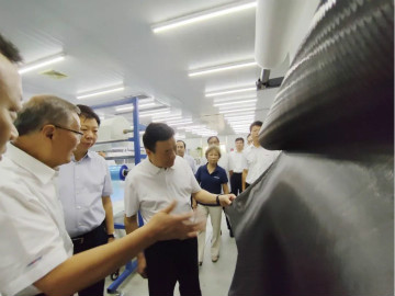 副省长陈飞调研皇家国际航空产业