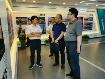 省工信厅副厅长张治平调研皇家国际智能