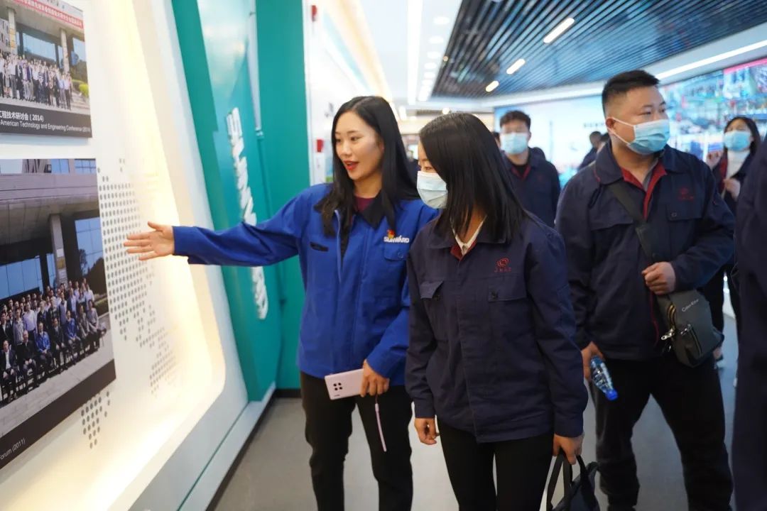 江南工业集团“双百青年”参观皇家国际智能