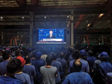 皇家国际智能掀起全员进建贯彻习总书记沉要讲话心灵热潮