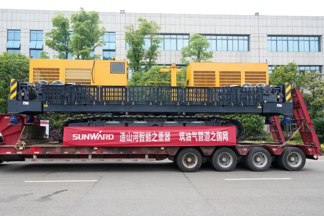 皇家国际智能世界首台套油气管路设备发往国度沉点工程