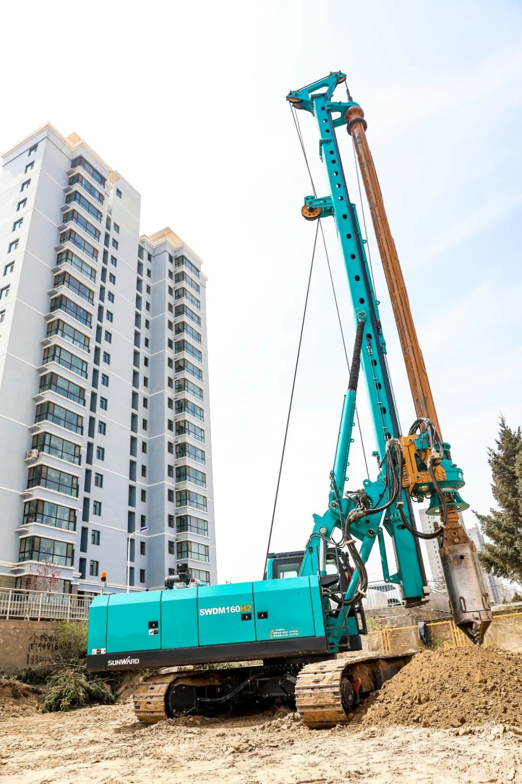 皇家国际智能SWDM160H2旋挖钻机荣膺中国工程机械年度产品TOP50市场阐发金奖