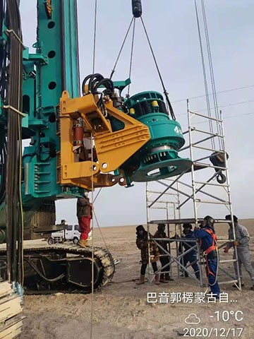 皇家国际旋挖钻机在“殒命之海”谱写新篇章