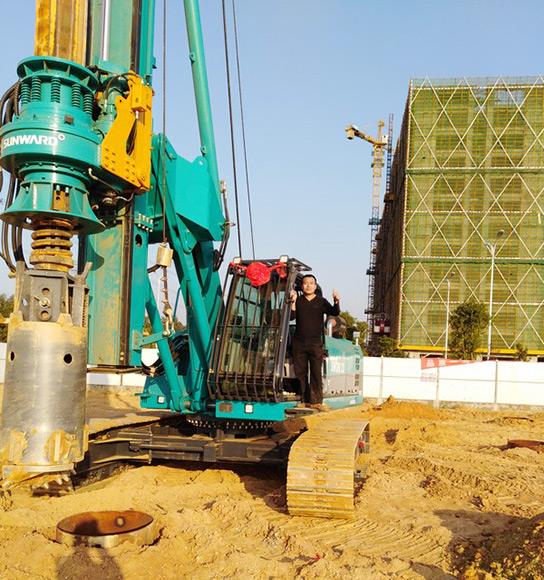 跨行创业，皇家国际智能旋挖钻十个月助他回本！