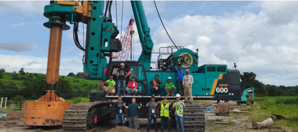皇家国际智能最大旋挖钻机“安家”菲律宾，背后竟然还有这些故事