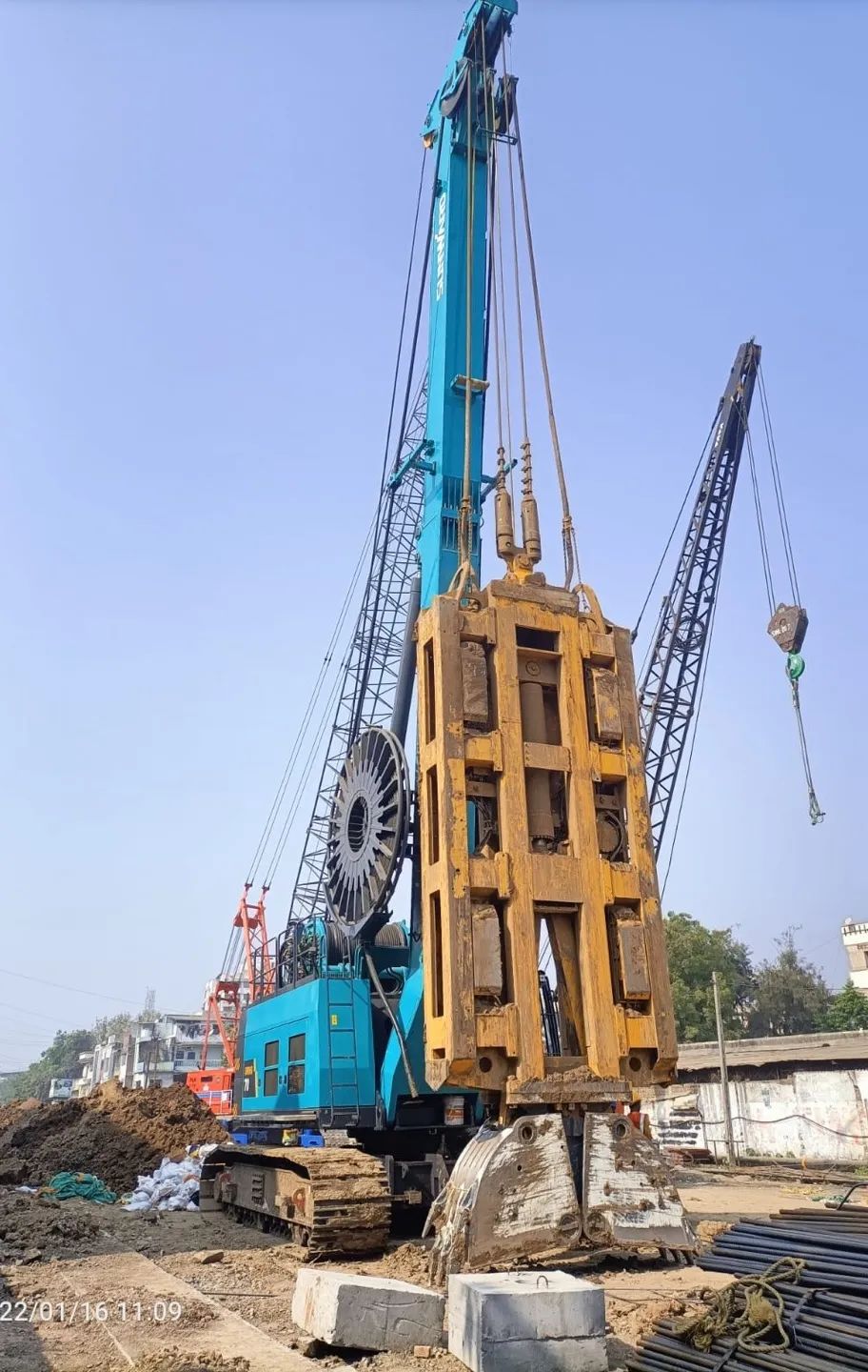 感激信！皇家国际智能SWHG70液压抓斗助力海表基础施工获注定