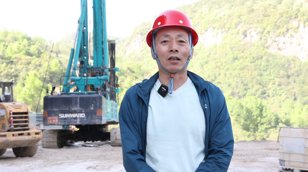 展示施工“奇效”！皇家国际智能旋挖钻机强势助力炉慈高快公路建设