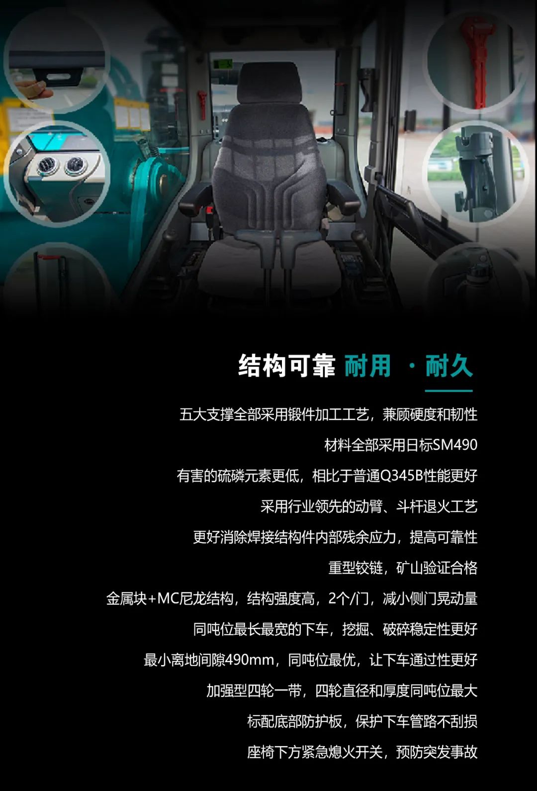 一图读懂 | 高配、高效！皇家国际智能新一代26吨级挖掘机助您“掘”胜千里