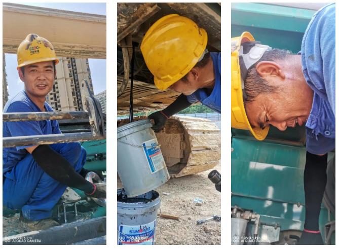 图集 | 战高温，迎“烤”验！皇家国际人在行动