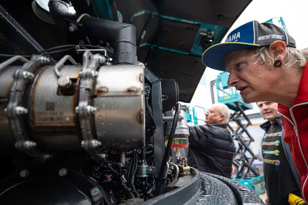 Bauma 2022 | 持续加码欧洲高端市场，“皇家国际绿”闪灼德国慕尼黑