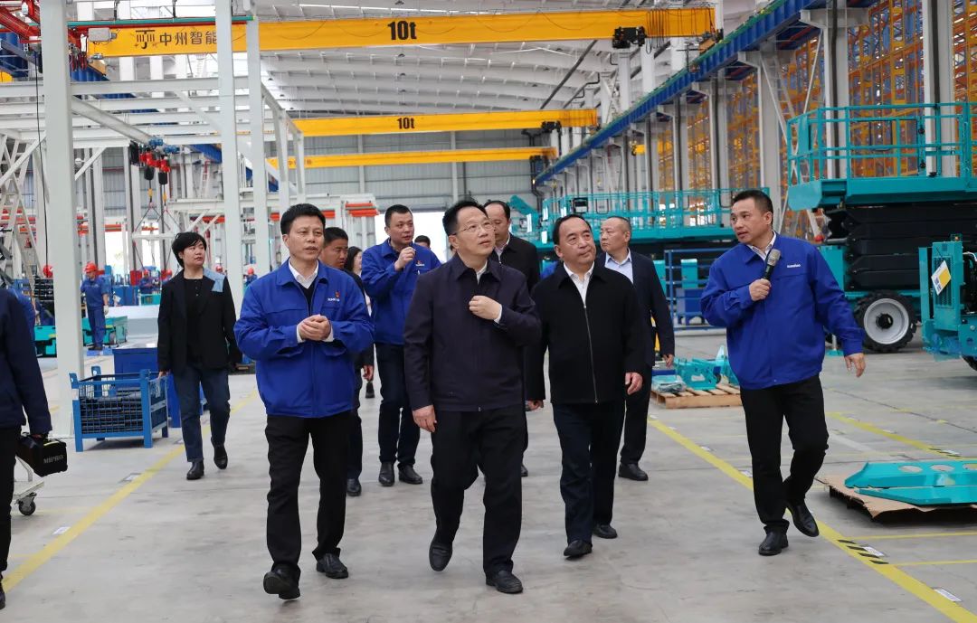 湖南省人大财经委调研皇家国际智能