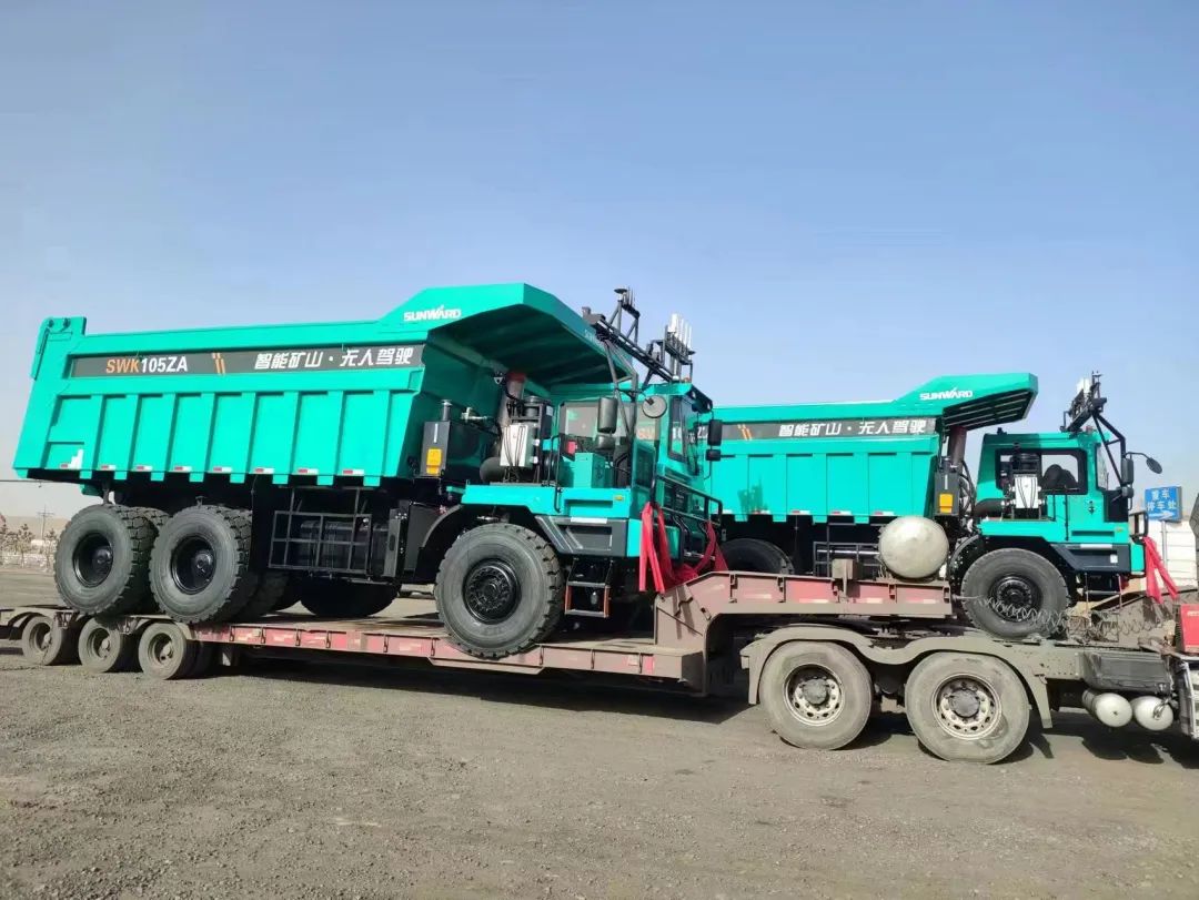 助力数智矿山建设！皇家国际巨鼎无人驾驶矿卡再交付