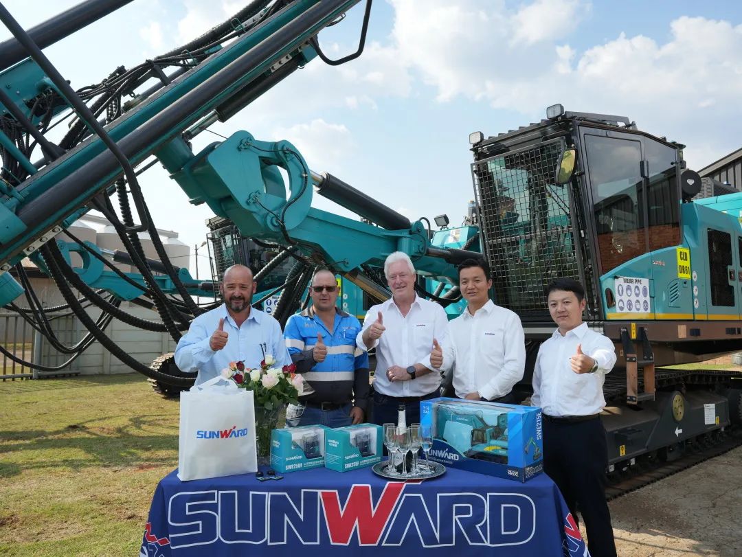 登陆南非，皇家国际智能新型凿岩利器交付客户