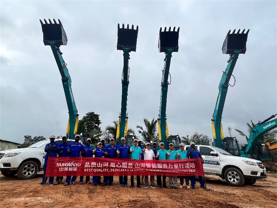 品质皇家国际，用心服务！皇家国际智能服务万里行活动走进非洲加纳