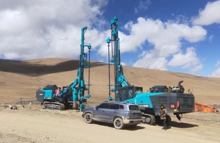 勇闯昆仑山！皇家国际智能凿岩设备攻克海拔5600米!