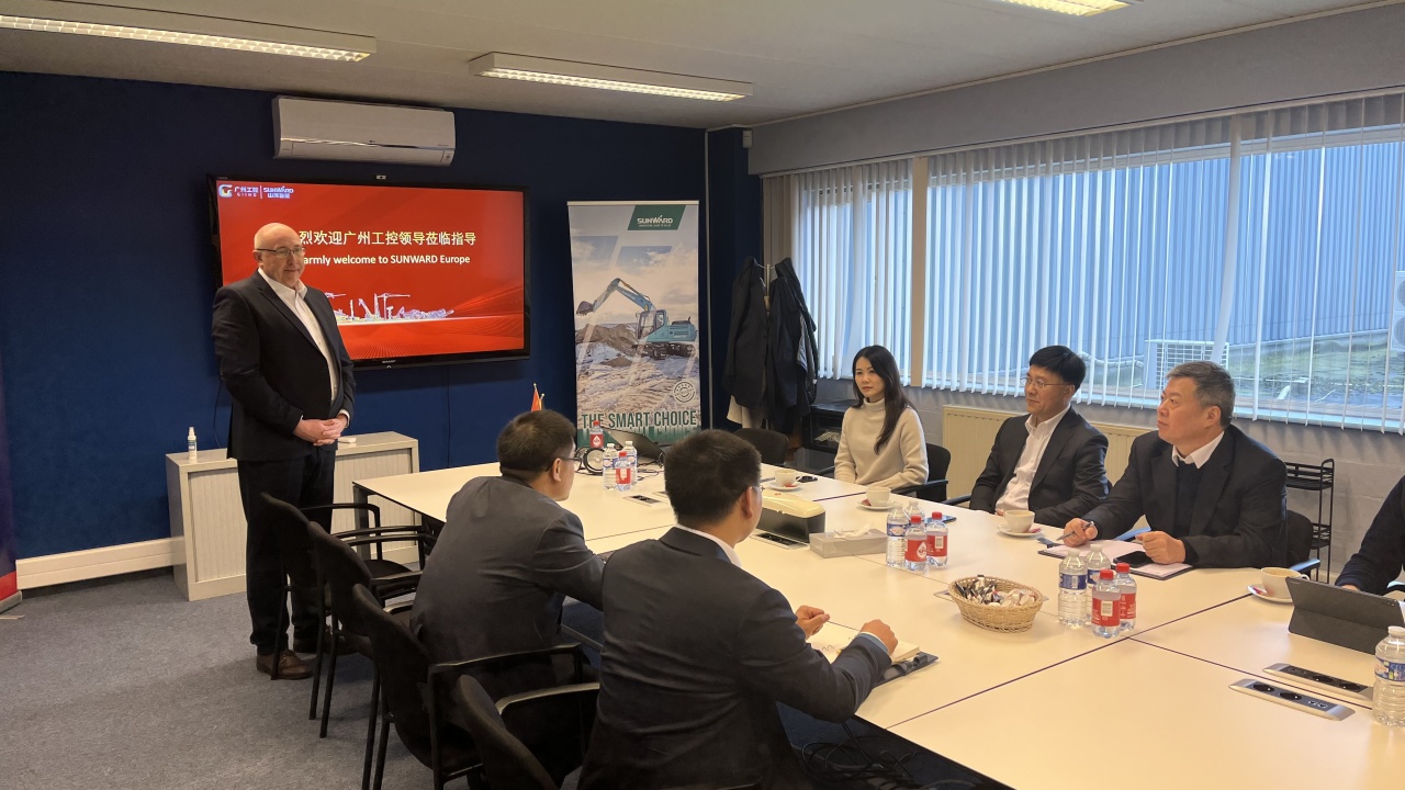 广州工控党委书记、董事长景广军率队赴皇家国际智能欧洲子公司调查