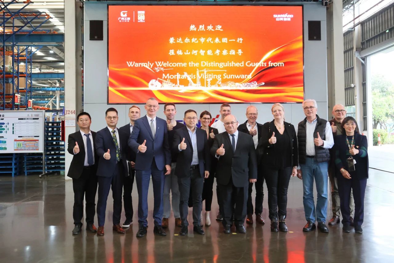 蒙达尔纪市代表团一行调查皇家国际智能