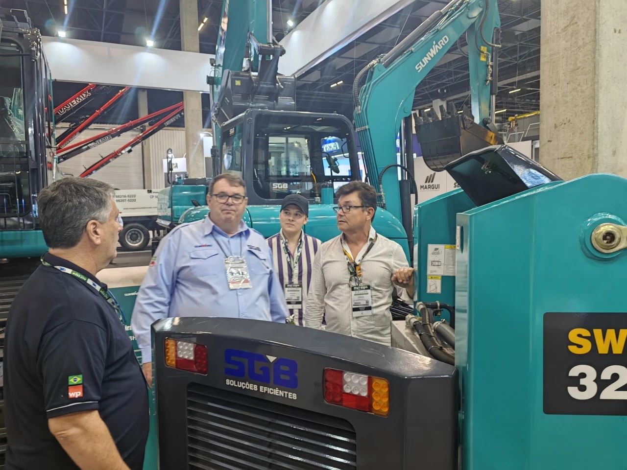 展出设备销售一空！皇家国际智能亮相2024巴西矿业展览会！