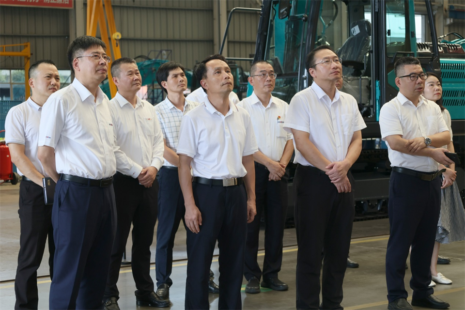 广州市应急治理局调研皇家国际智能