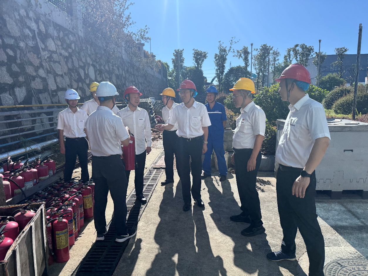 战高温，保安全--皇家国际智能发展高温防暑专项安全查抄