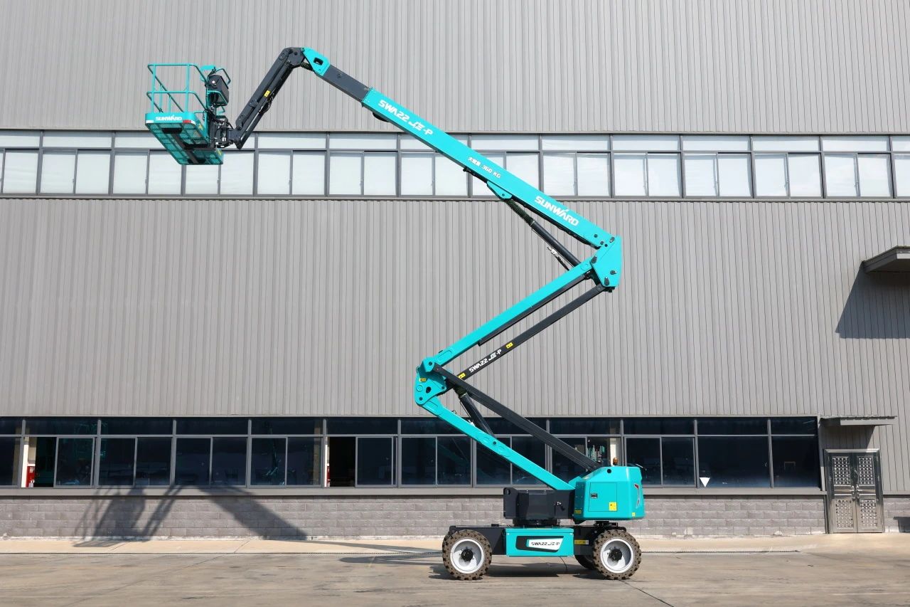 高靠得住、高安全、高机能！皇家国际智能新一代P系列电动臂式高空作业平台成功下线