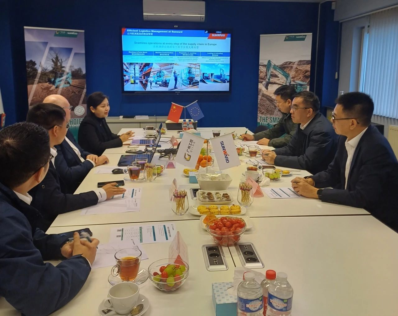 广州工控集团总经理王福铸率队调查皇家国际智能欧洲子公司