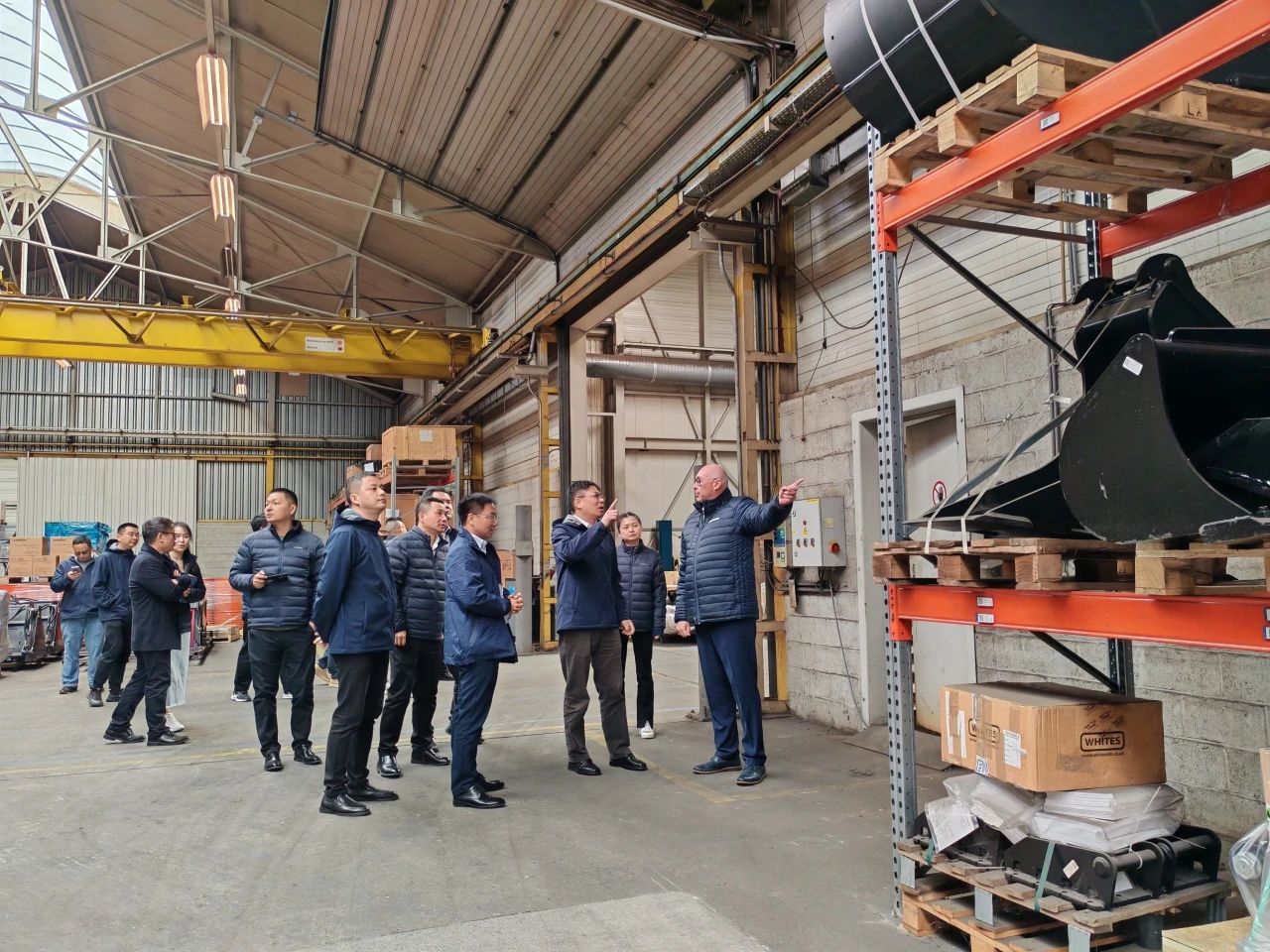 皇家国际智能董事长付向东带队赴欧洲子公司调查调研