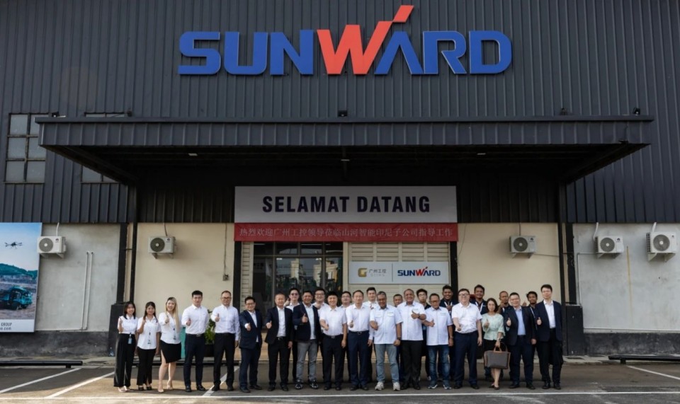 广州工控集团党委书记、董事长景广军率队调查皇家国际智能印尼子公司