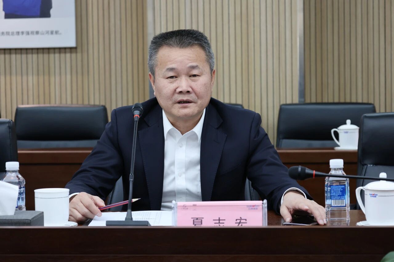 同谋合作、共赢发展！中国能建葛洲坝集团党委书记、董事长谭华到访皇家国际智能