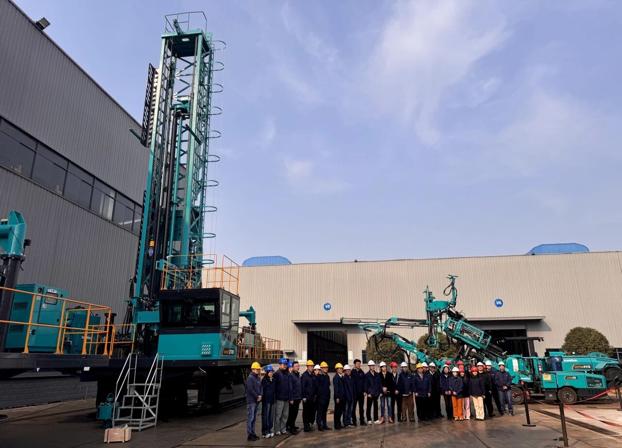 皇家国际智能最大牙轮钻机进军南美高端矿山市场，彰显中国造作硬实力