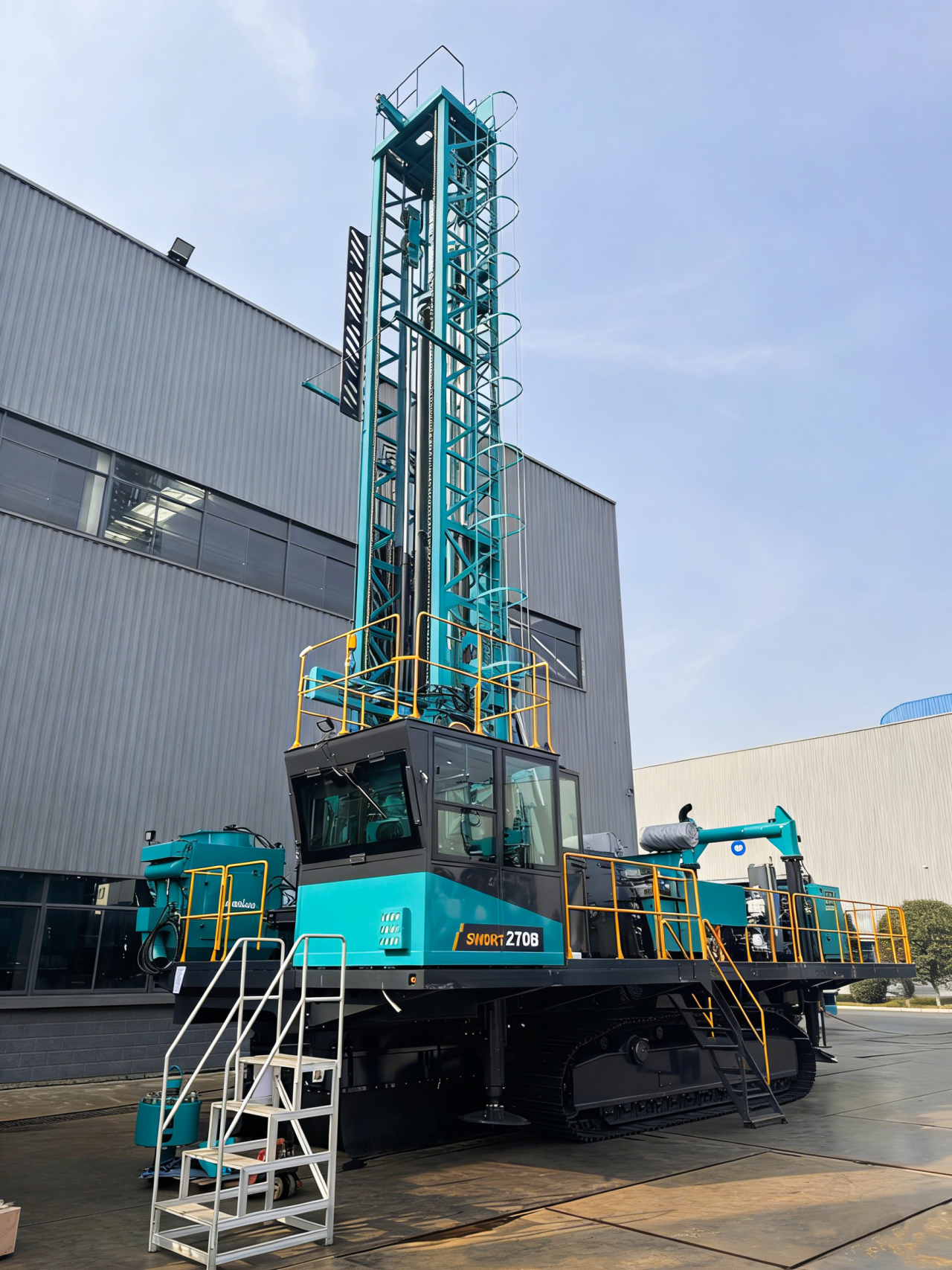 皇家国际智能最大牙轮钻机进军南美高端矿山市场，彰显中国造作硬实力